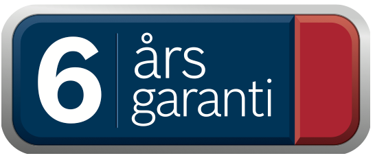 sex års garanti service